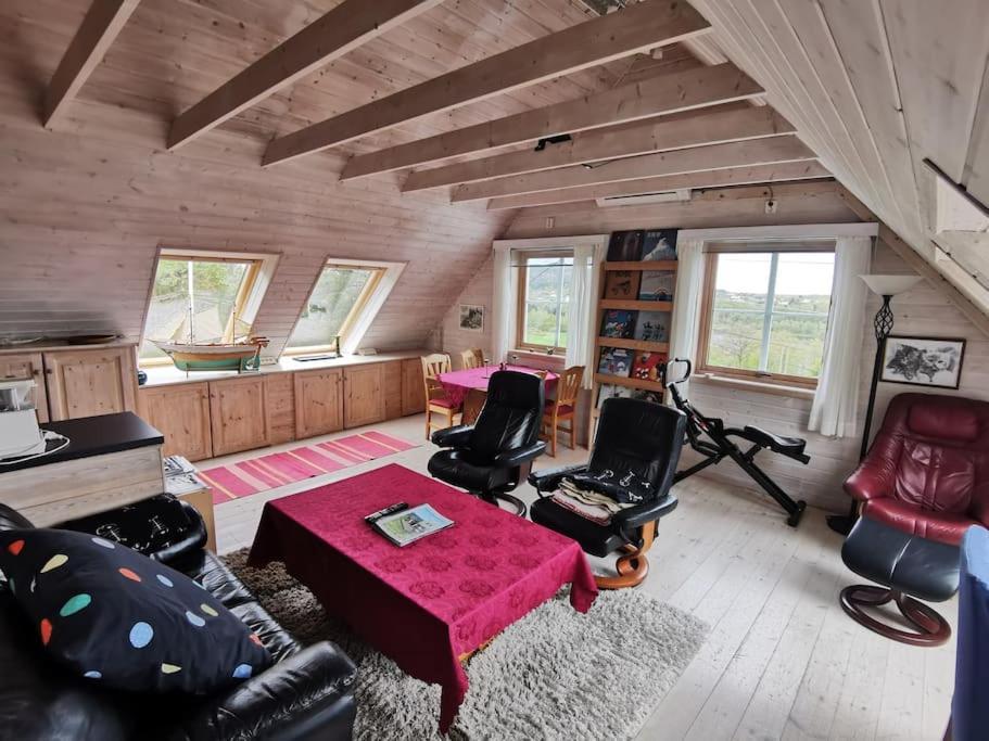 Topfloor Apartment Separate Entranc Nice View Stord Fitjar Exterior foto
